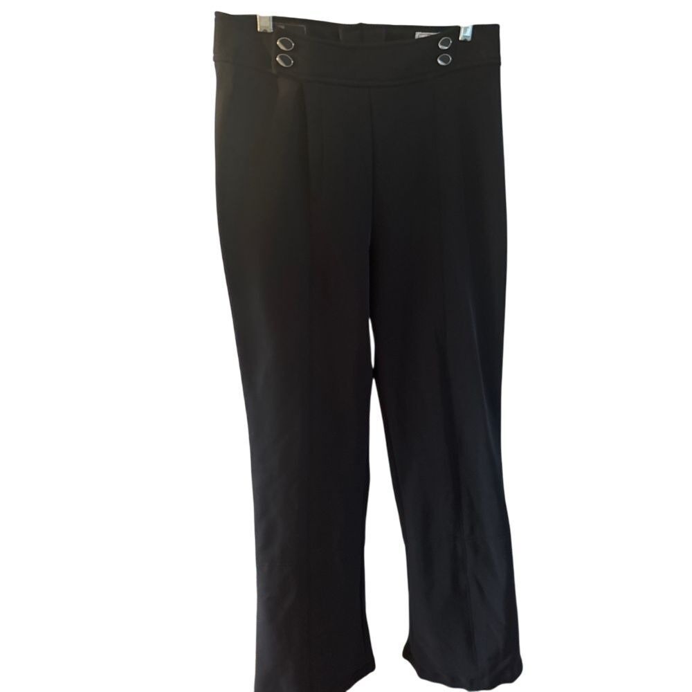 Stylish‎ Metropolis Ski Pants Nylon Zipper Form Fitting Stretch Performance 12